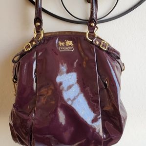 Authentic Purple Coach Madison Lindsey